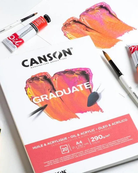Canson Graduate Oil and Acrylic Pad A5 290Gsm