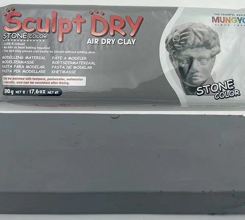 Mungyo Sculpt Air Dry Clay 500gm Stone