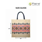 Jute Tote Fancy Dimension