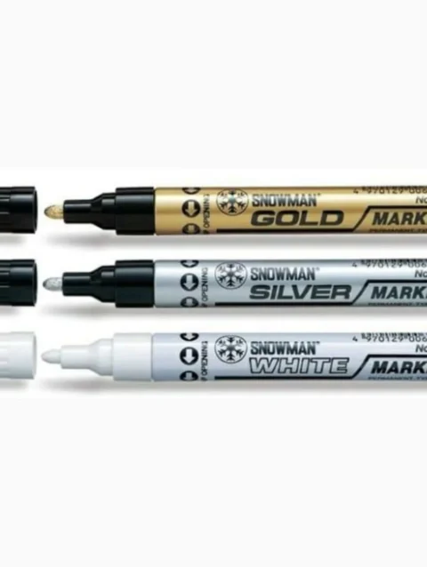 Snowman Paint Marker Round Tip 1pc