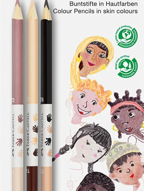 Faber Castell Bicolour Colour Pencils Set of 3