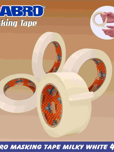Abro Masking Tape Milky White 40y 1pc