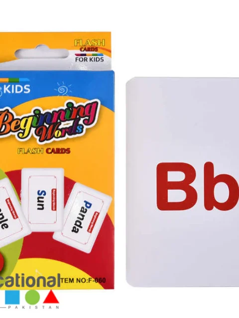 Beginning Words Flash Cards for Kids
