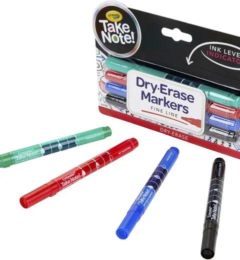Crayola Dry Erase Markers Set Of 4 586541