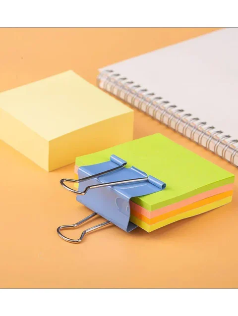 Deli Colorful Binder Clip 51mm E8551A Pack of 12