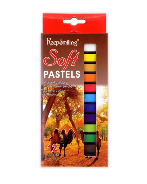 Keep Smiling Soft Pastels Set of 12