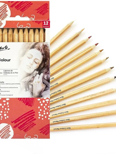 Mont Marte Skin Color Pencils Set Of 12