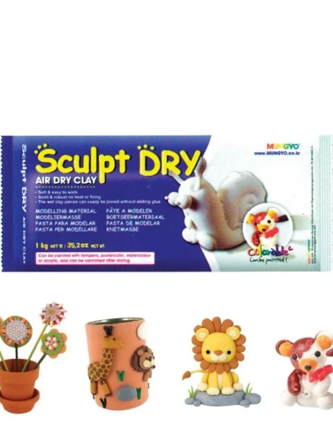 Mungyo Sculpt Air Dry Clay 250gm White