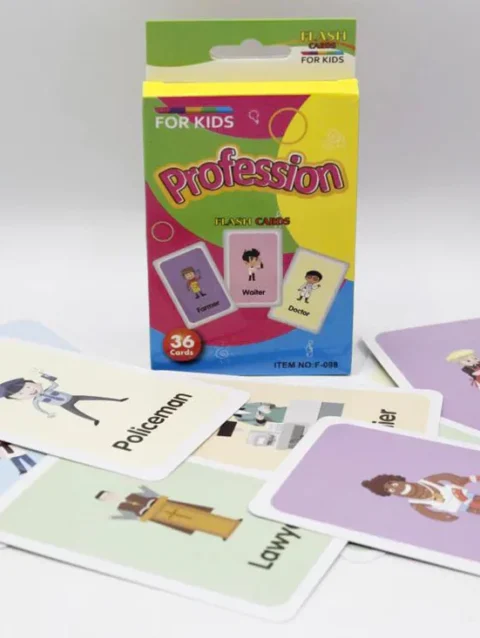 Profession Flash Cards for Kids