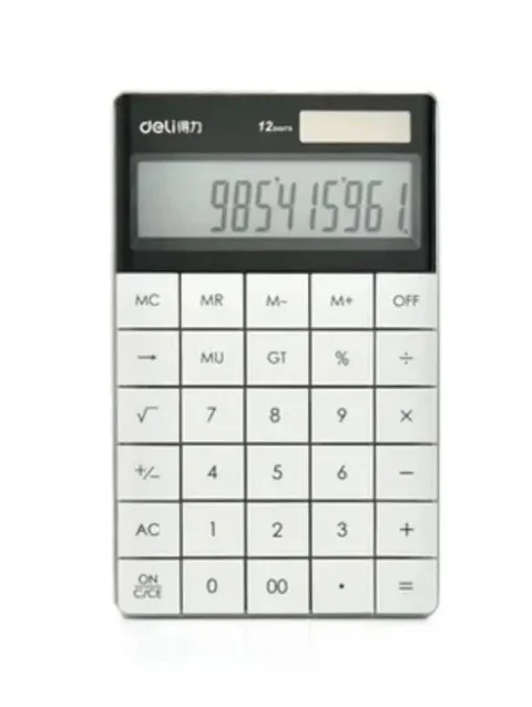 Deli Dual Power Electronic Calculator 1589