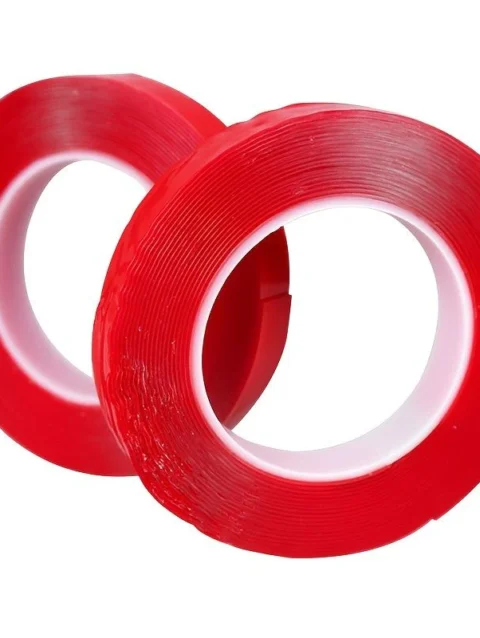 Double Sided Magic Nano Tape Red 15mm (10M)