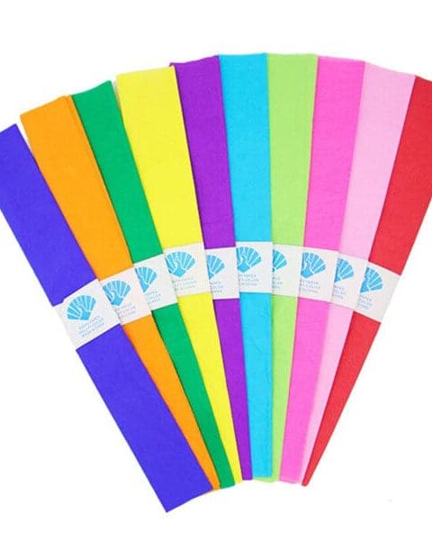 Crepe Paper Single Sheet in Different Colors